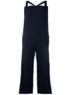 Yohji Yamamoto Vintage Sleeveless Dungarees, Women's, Size: Small, Blue