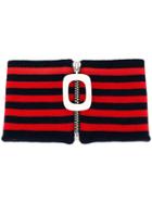 Jw Anderson Zipped Scarf - Blue