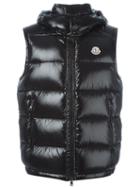 Moncler 'lacet' Gilet, Men's, Size: 2, Black, Polyamide/feather Down