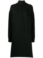 Haider Ackermann Slouch Shirt Dress - Black