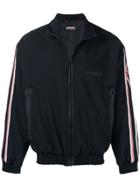 Represent Zipped Up Bomber Jacket - Black