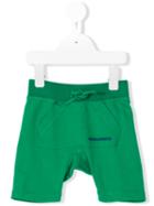 Dsquared2 Kids - Kangaroo Pocket Sweatshorts - Kids - Cotton - 18 Mth, Green