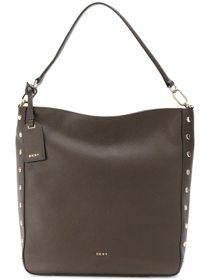 Dkny Chelsea Hobo Tote - Brown
