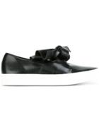 Cédric Charlier Oversized Knot Sneakers - Black