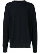 Marka Oversized Sweatshirt, Men's, Size: 2, Black, Cotton