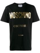 Moschino Mirrored Logo T-shirt - Black
