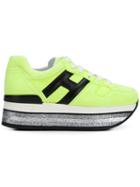 Hogan Maxi H222 Platform Sneakers - Yellow
