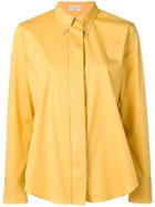 Brunello Cucinelli Button-down Collar Shirt - Yellow