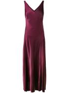 Ralph Lauren Sleeveless Gown Dress - Pink & Purple