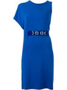 P.a.r.o.s.h. Asymmetric Belted Dress