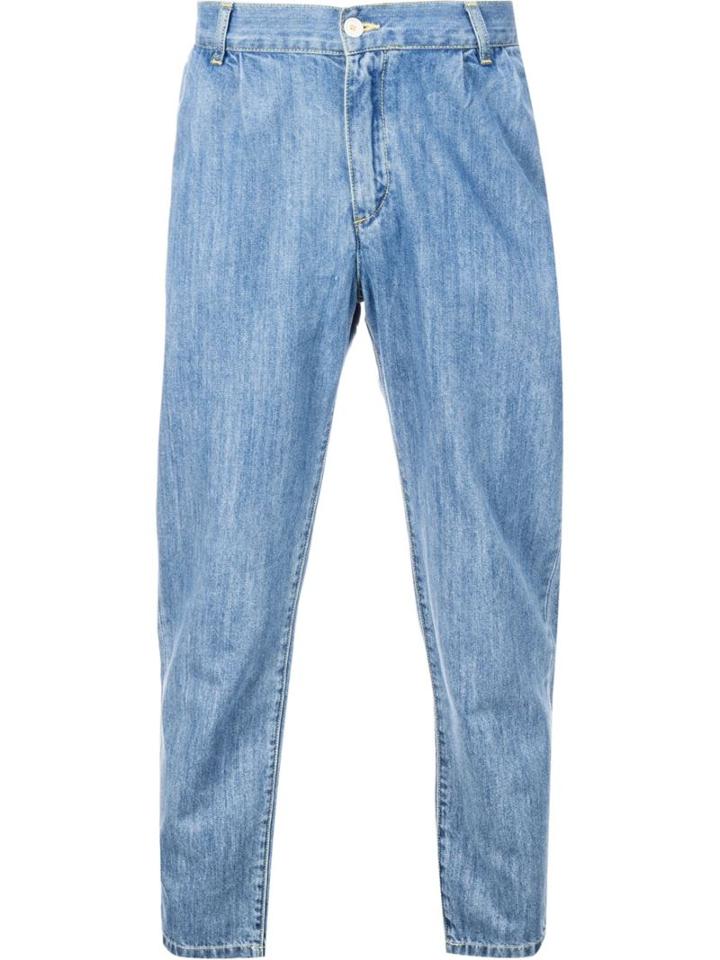 Études Studio Archives Stone Jeans, Men's, Size: 46, Blue, Cotton