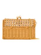 Serpui Straw Box Bag - Neutrals