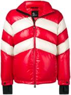 Moncler Grenoble Down Feather Padded Jacket - Red