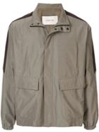 Cerruti 1881 Lightweight Side-stripe Jacket - Green
