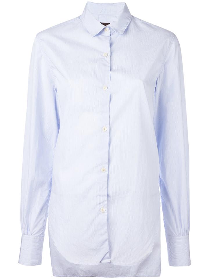 Isabel Marant Pinstripe Shirt, Women's, Size: 40, Blue, Cotton