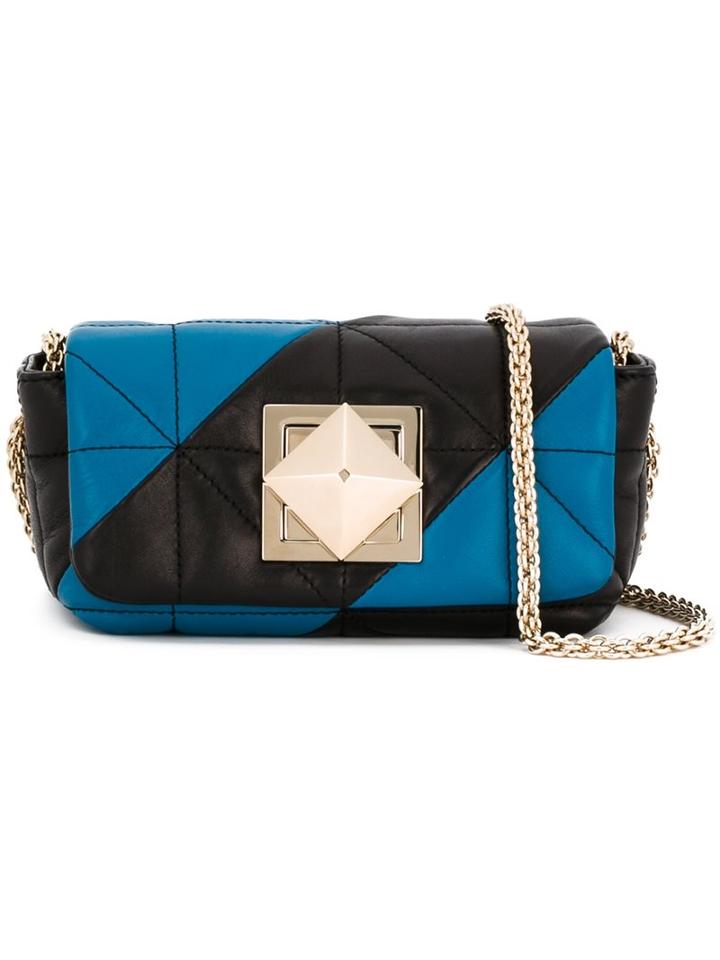 Sonia Rykiel Quilted Cross Body Bag, Women's, Black