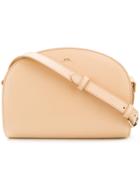 A.p.c. Embossed Logo Crossbody Bag - Nude & Neutrals