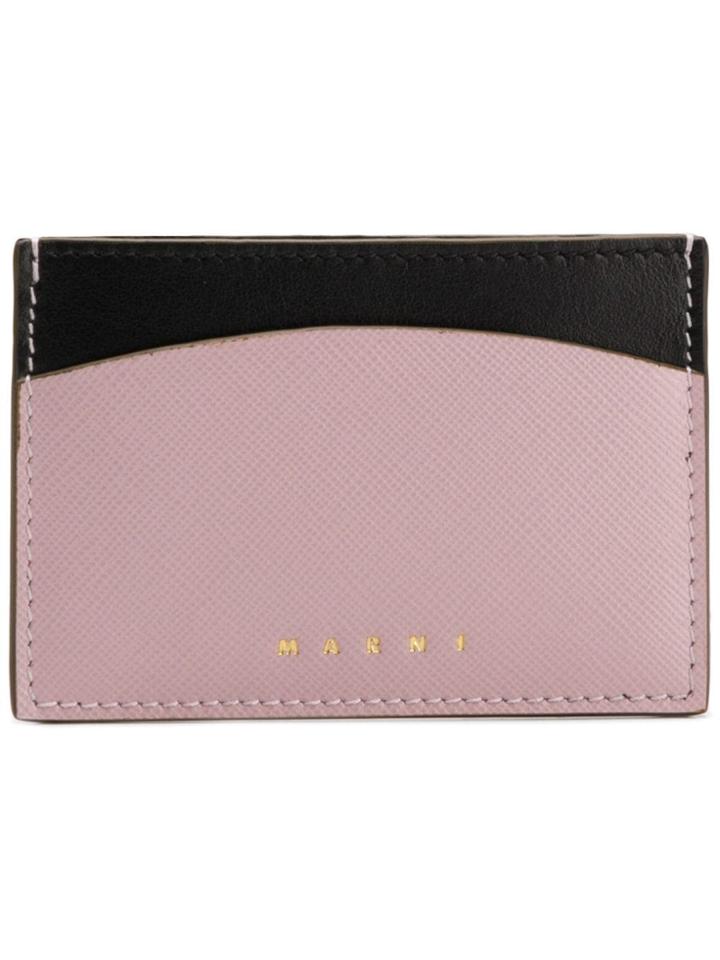 Marni Slim Card Holder - Pink