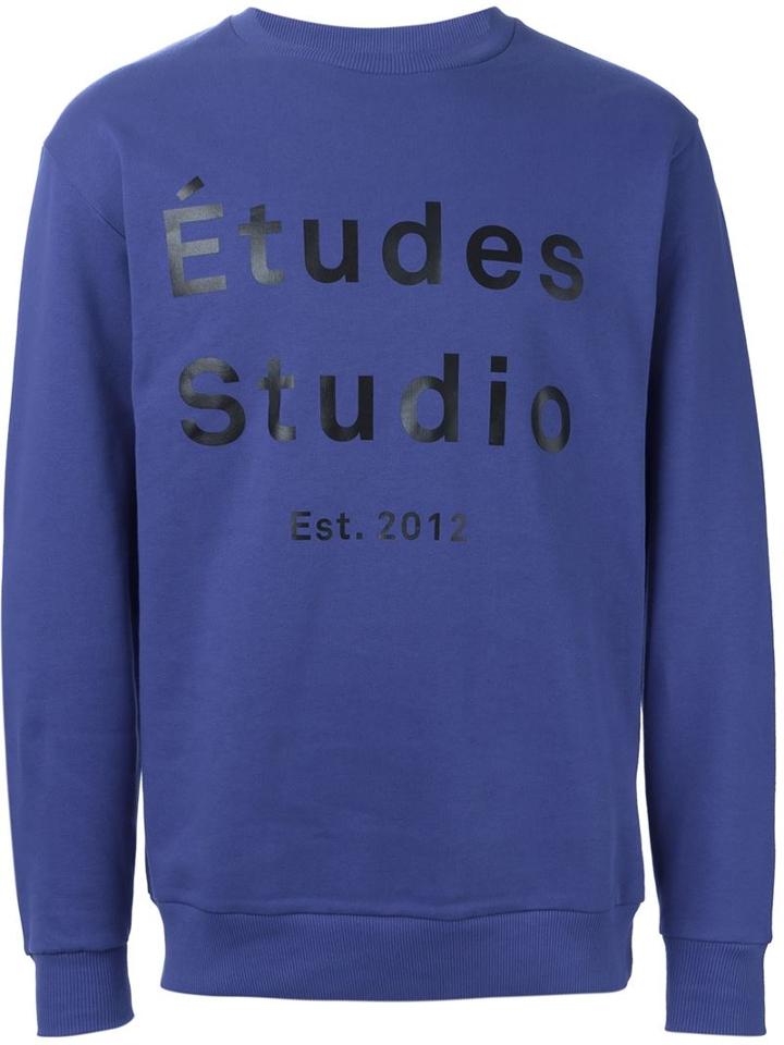 Etudes Studio Logo Print Sweatshirt