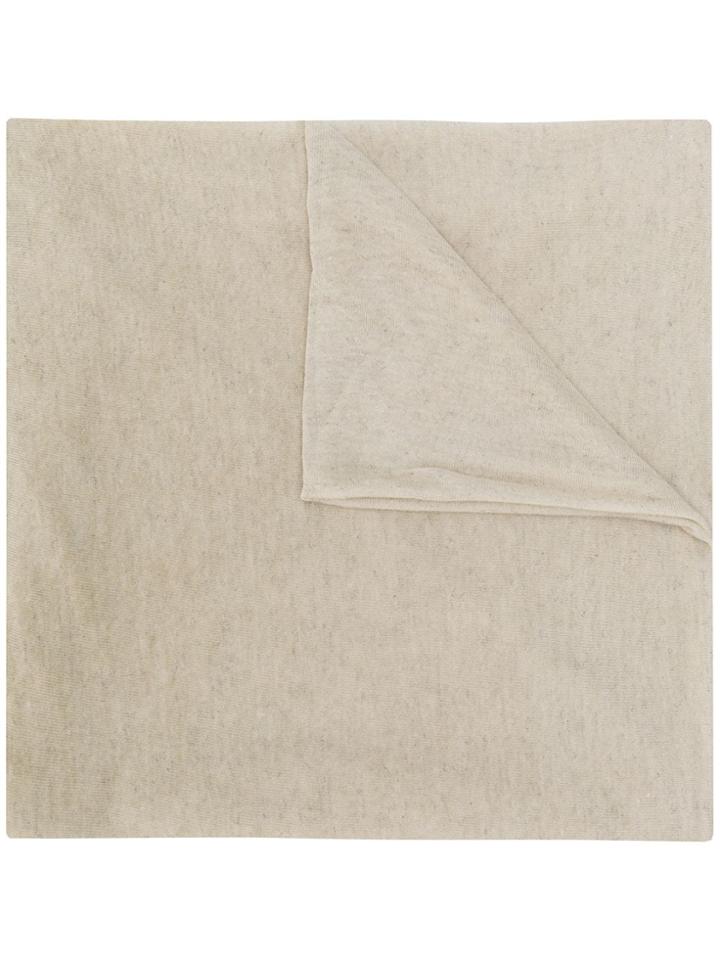 Faliero Sarti Chain Trim Scarf - Neutrals