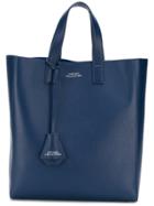Versace Collection Logo Print Shopper Tote - Blue