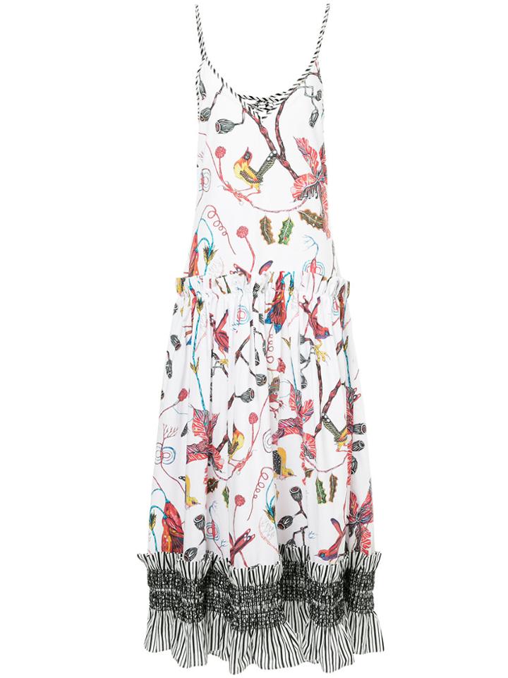 Romance Was Born Day Bloom Maxi Dress - White