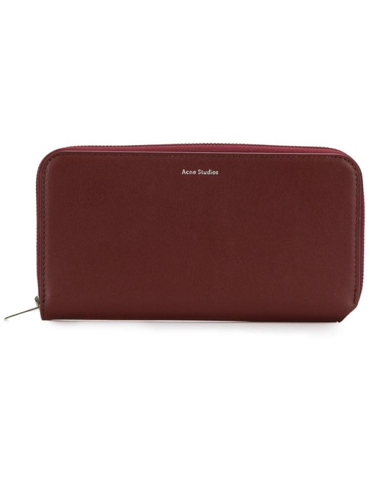 Acne Studios Fluorite S Continental Wallet - Purple