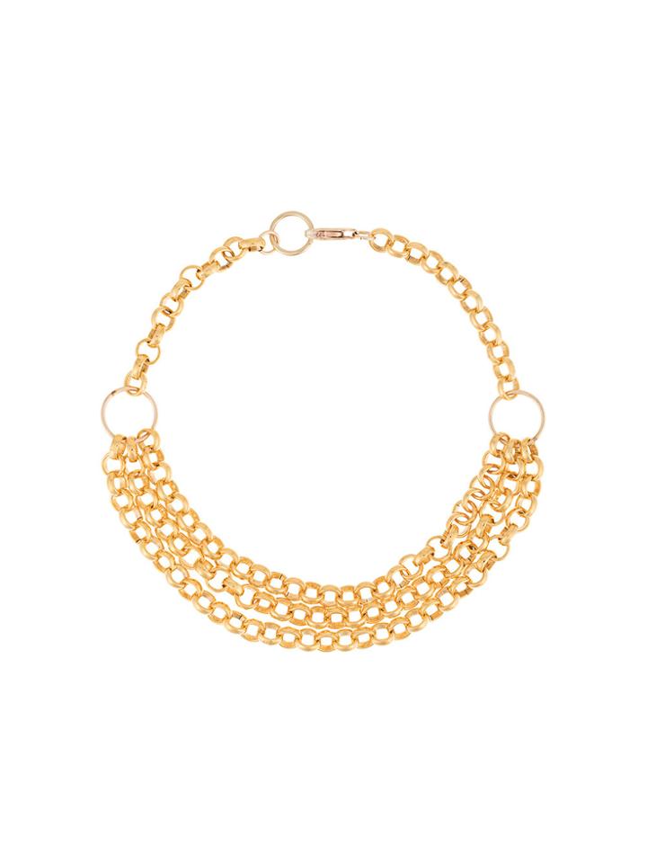 Petite Grand Three Chain Bracelet - Metallic