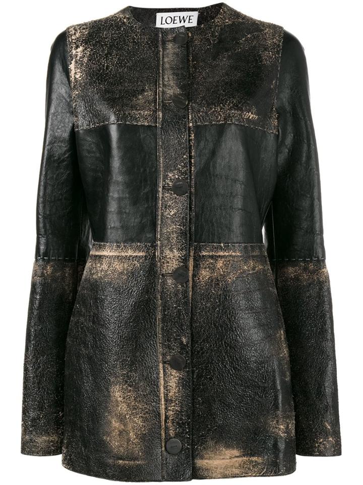 Loewe Single Breasted Jacket - Black