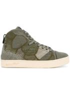 Roar High Top Sneakers - Green