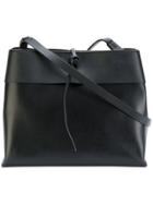 Kara Satchel Shoulder Bag - Black