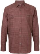 Gieves & Hawkes Checked Shirt - Red