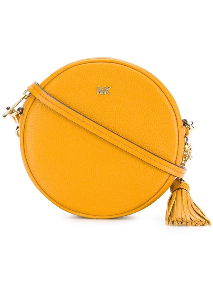 Michael Michael Kors Canteen Crossbody Bag - Yellow & Orange