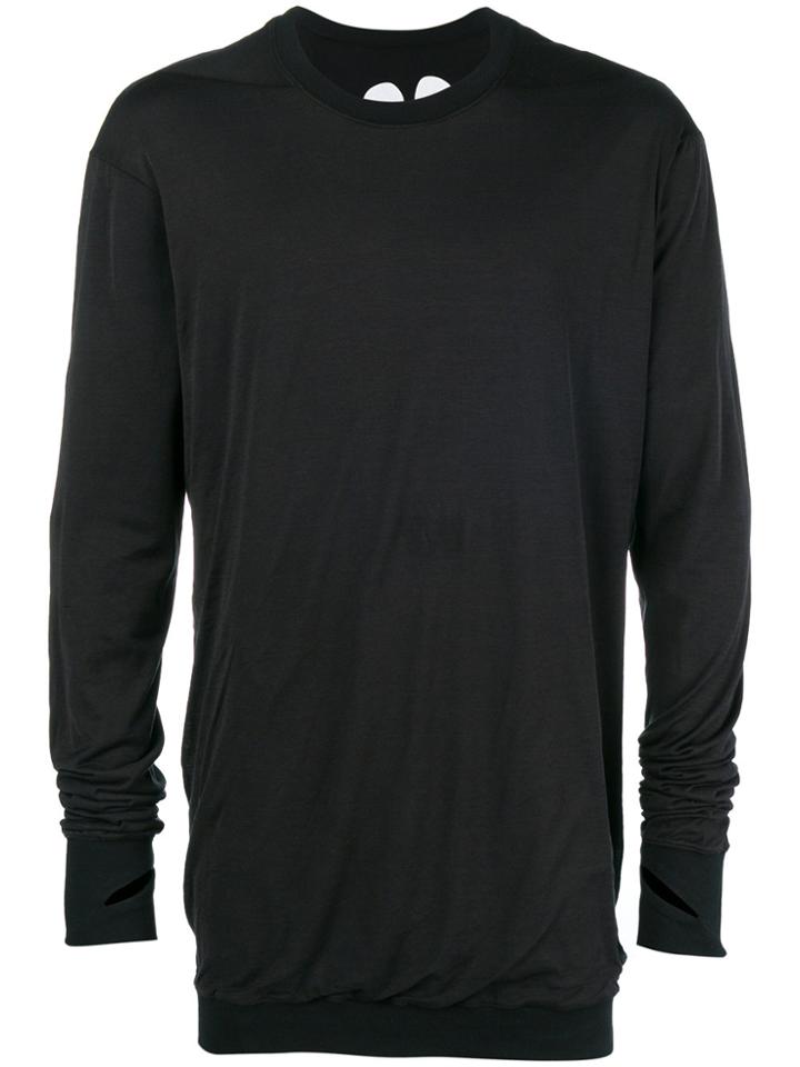 11 By Boris Bidjan Saberi Mid-length Sweater - Black