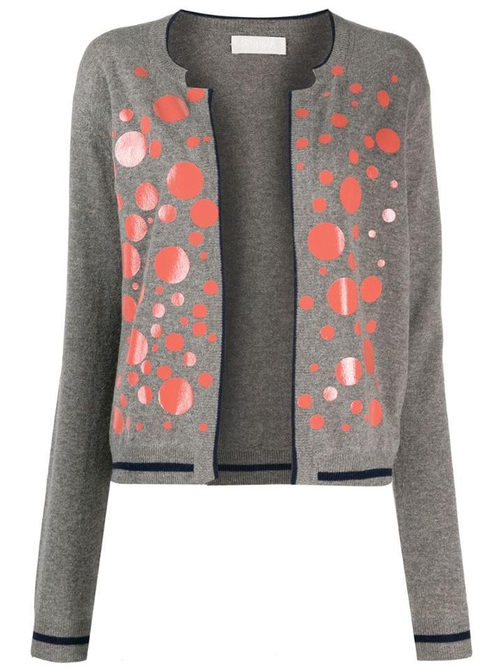 Rohka Spotted Cardigan - Grey
