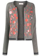 Rohka Spotted Cardigan - Grey