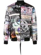 Blood Brother - Itn Bomber Jacket - Men - Cotton/polyester/spandex/elastane - L, Black, Cotton/polyester/spandex/elastane