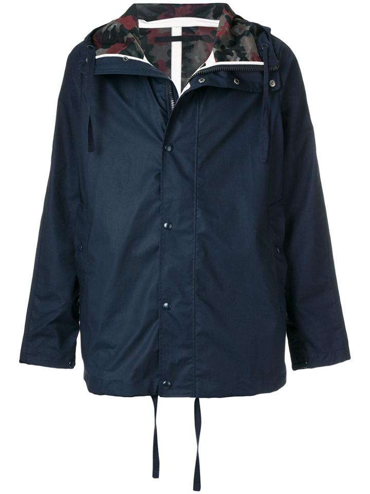 Sempach Hooded Rain Jacket - Blue