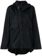 Sàpopa Zipped Hooded Jacket - Black