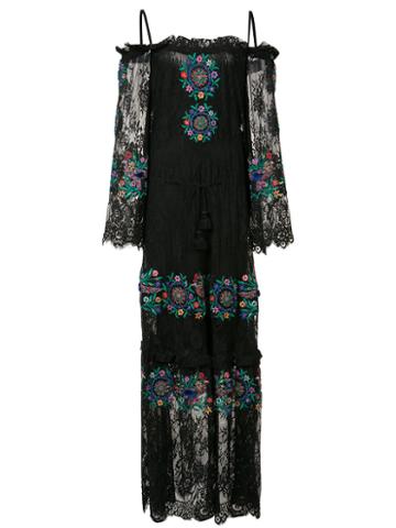 Figue Noelle Dress, Women's, Size: Xs, Black, Viscose/cotton/nylon/rayon
