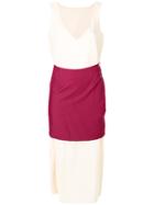 Comme Des Garçons Vintage Calico Style Dress - Nude & Neutrals