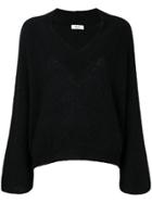 Blugirl Loose Fit Ribbed Jumper - Black