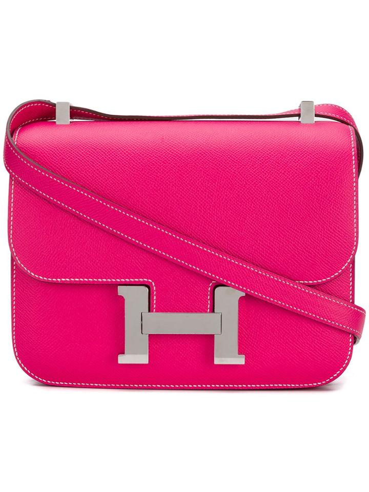 Hermès Vintage Mini Constance Bag - Pink & Purple