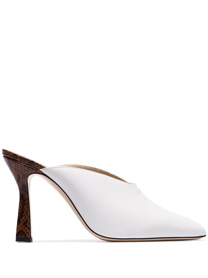 Wandler Niva 90 Mules - White