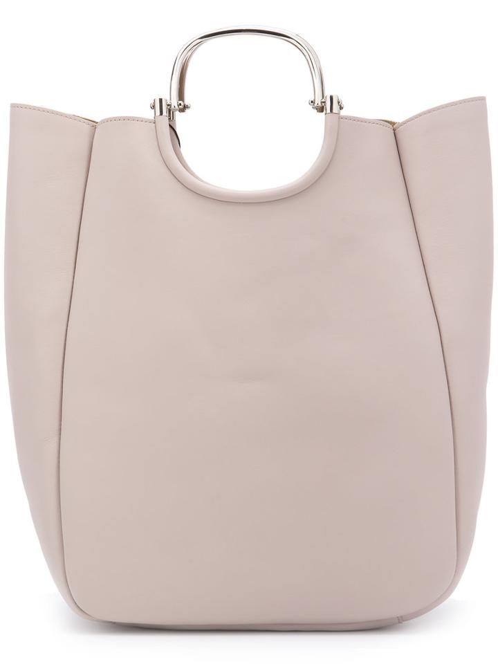 Derek Lam 10 Crosby - Bucket Tote - Women - Nappa Leather - One Size, Nude/neutrals, Nappa Leather