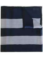 Burberry - Blockcolour Scarf - Women - Silk - One Size, Blue, Silk
