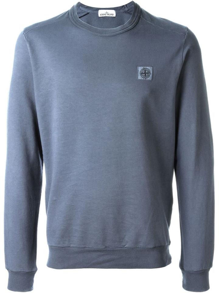 Stone Island Patch Logo Sweatshirt