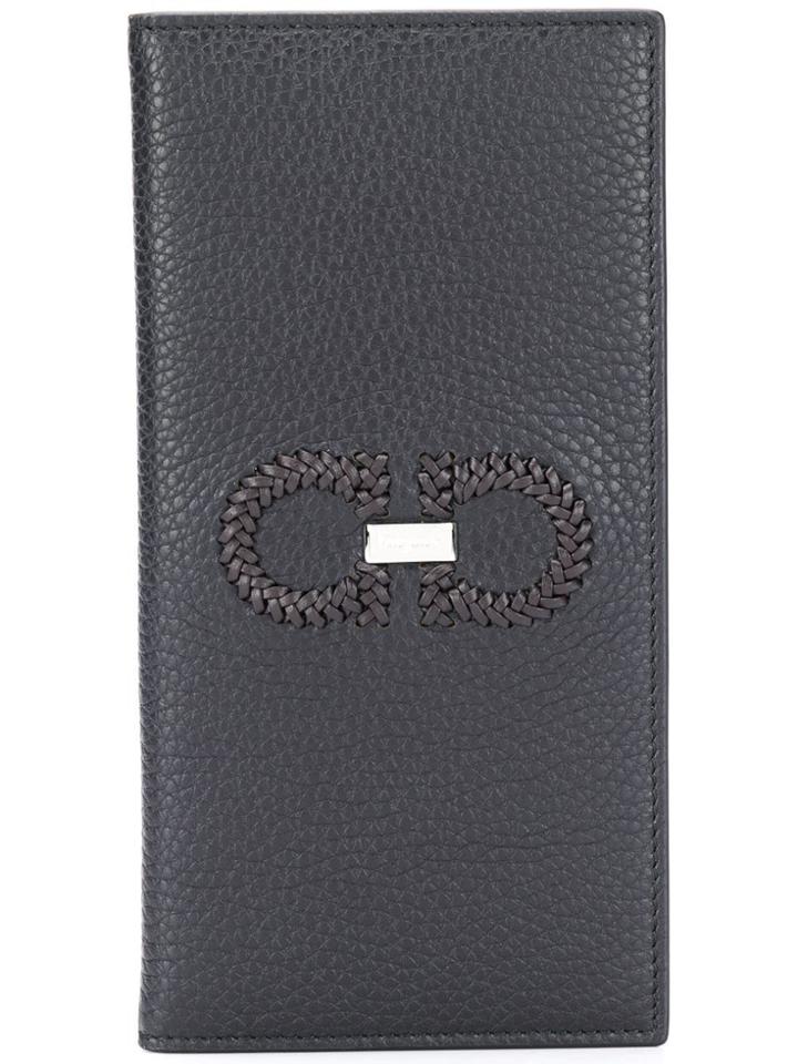 Salvatore Ferragamo Gancio Document Holder - Black