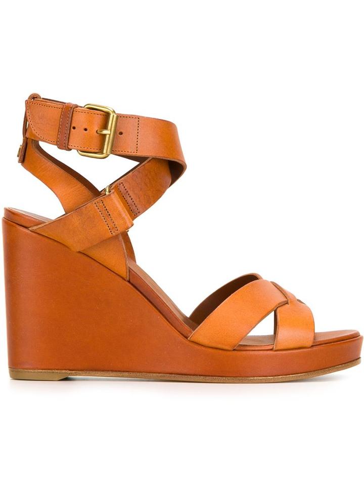 Michel Vivien Wedge Sandals