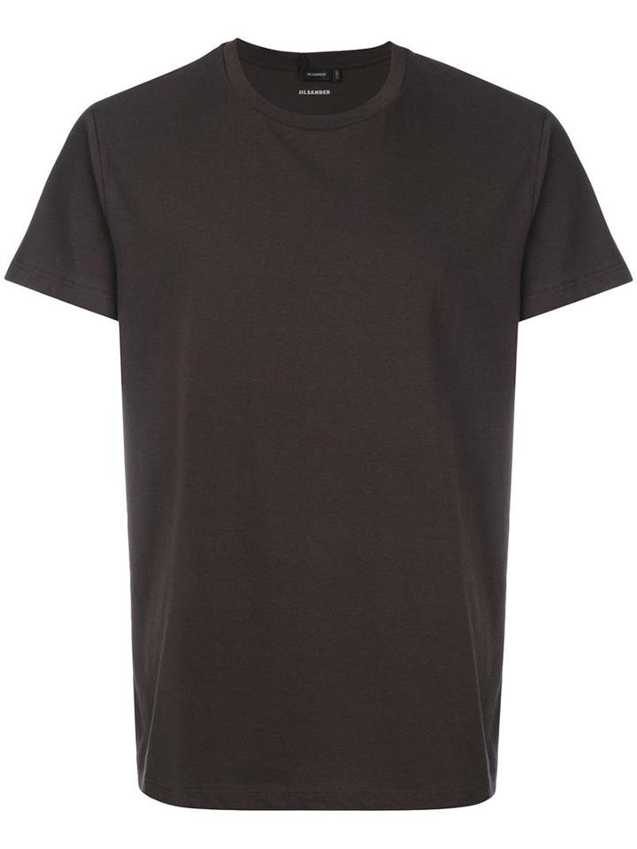 Jil Sander - Basic T-shirt - Men - Cotton - M, Grey, Cotton